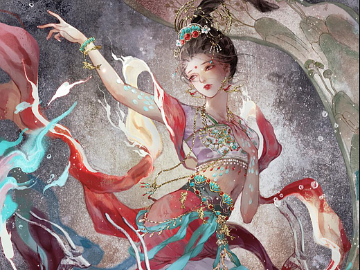 东晋顾恺之《洛神赋图》化灵