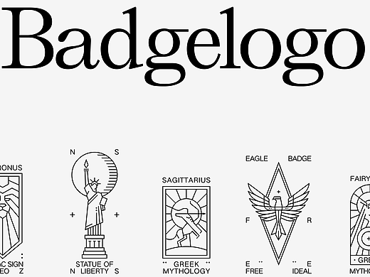 线性徽章-Badge logo②