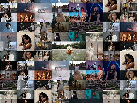 AE模板|多屏时尚模特动态动画照片视频排版产品促销