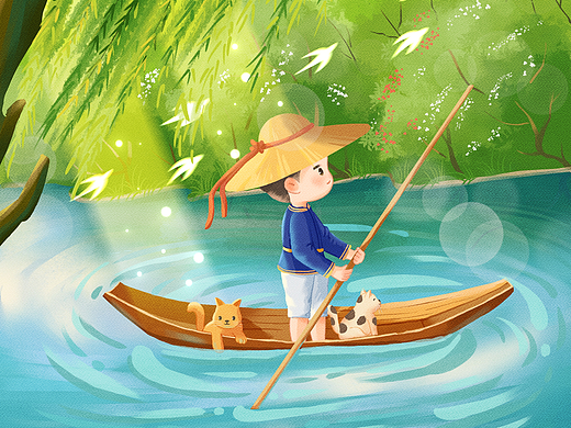 夏天我们一起游荔波吧！