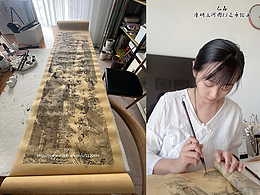 清明上河圖1:1還原繪畫