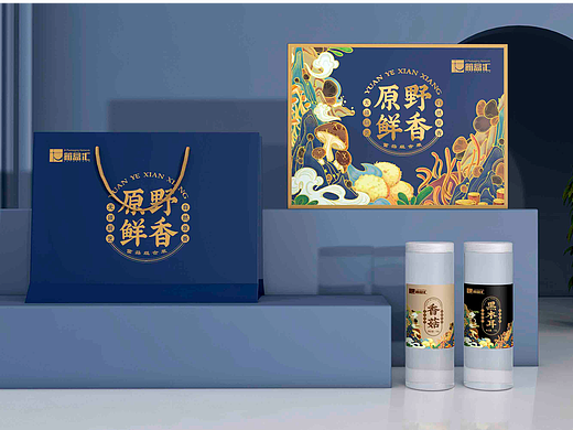 箱盒汇 x 菌菇包装设计 ,原野鲜香,来自大自然的馈赠！
