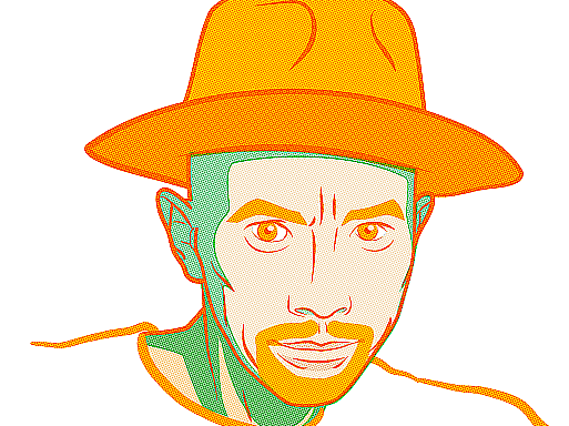 波普风格插画