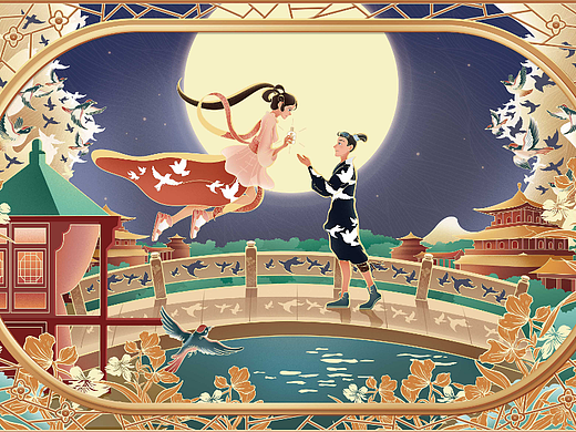 花前月下·亭台楼阁