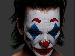 写实人物：joker