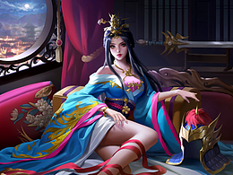 插画/cg原画/同人