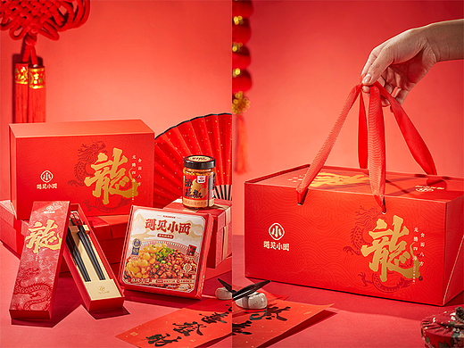 礼盒摄影 | 遇见小面新年礼盒 X 口水视觉