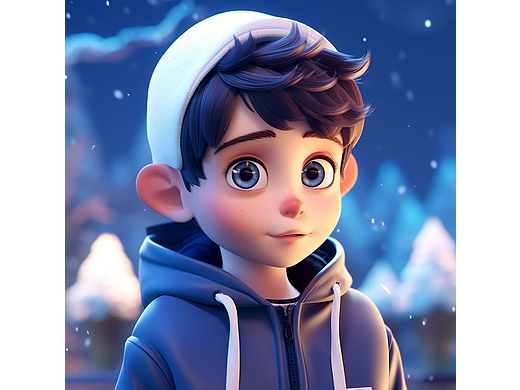 Q版可爱的男生头像