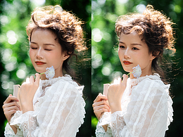 法式少女 | 夏日的白月光