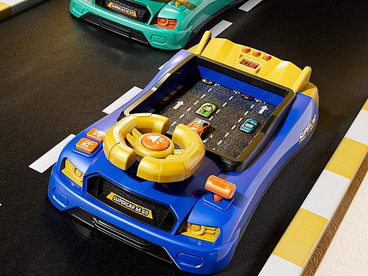 儿童模拟赛道驾驶赛车闯关大冒险