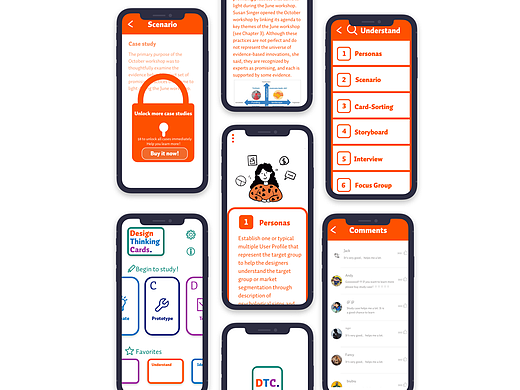 再设计-设计思维APP（个人主页-ZNjE1Nzg3OTI=） - 软件界面 - 站酷设计师小八要回归原创素材 - 站酷ZCOOL