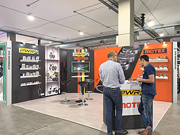 哥倫比亞摩托車配件展位設(shè)計(jì)