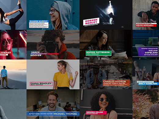 PR模板|高级创意设计清晰动画字幕标题展示活动促销