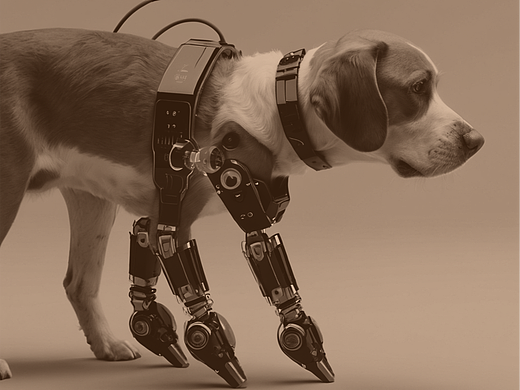 MECHAPAWS宠物义肢店（个人主页-ZNjg2Nzk2NDA=） - 品牌 - 站酷设计师MCDINDUSTRY原创素材 - 站酷ZCOOL