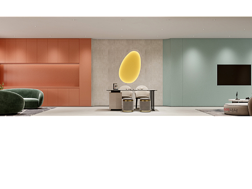 马卡龙法式风格