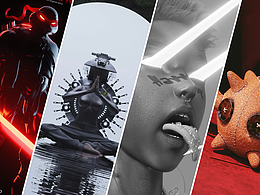 潮流设计 | 十二月Behance最热C4D作品集合