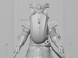 Razer - Orochi V2丨雷蛇鼠标白膜动画临摹