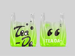 "Tea-DA"柠檬气泡茶概念品牌设计