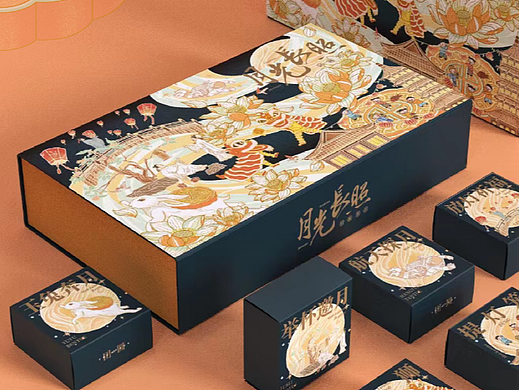 月光长照 团圆常在-中秋月饼包装