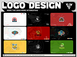 CGZ火星創(chuàng)想社×卡通LOGO設(shè)計(jì)合集