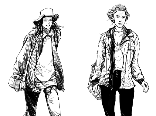 2022年11月人物速写练习