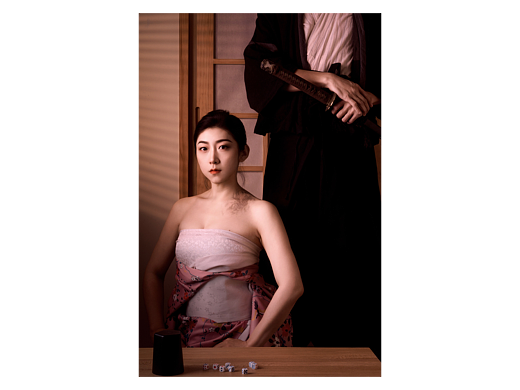 浅草日式温泉客栈情侣照