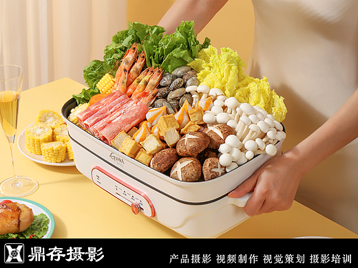 锅具摄影/电火锅产品摄影/小家电摄影//鼎存摄影