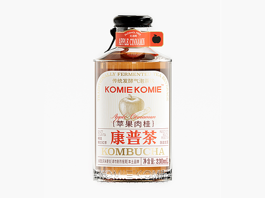 KOMIEKOMIE康普茶包装设计
