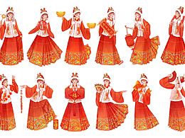 年味插画
