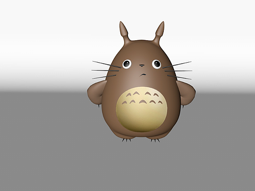 卡通人物建模布线