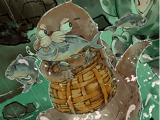 【节气小记】雨水-獭祭鱼