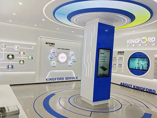 展厅施工落地效果