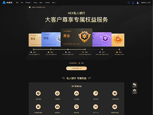 UI-大客户权益等级