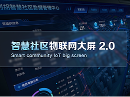 社區(qū)監(jiān)管可視化大屏