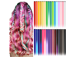 32件彩色發(fā)夾-假發(fā)