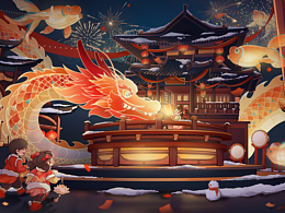 龙年新春|龙行龘龘