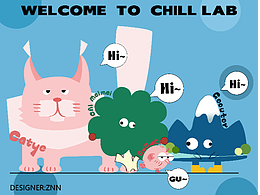 CHILL Lab躺平家族IP设计
