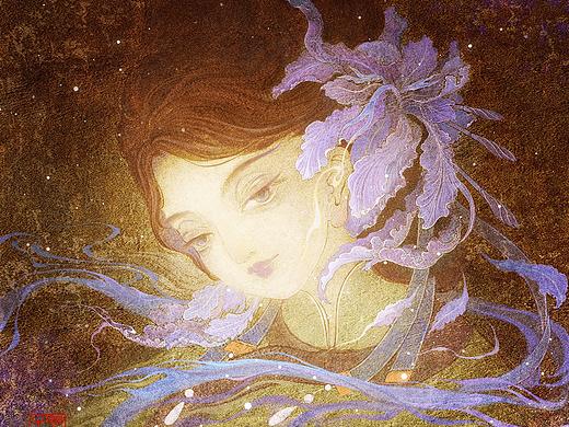 鸢尾花拟人