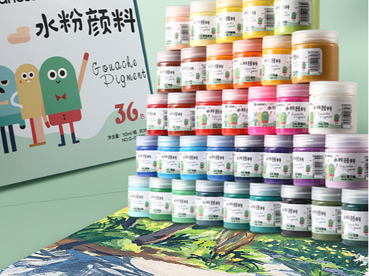 水粉颜料儿童美术生专用