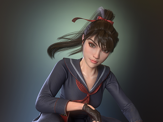 鹰宫由贵——十三机兵防卫圈