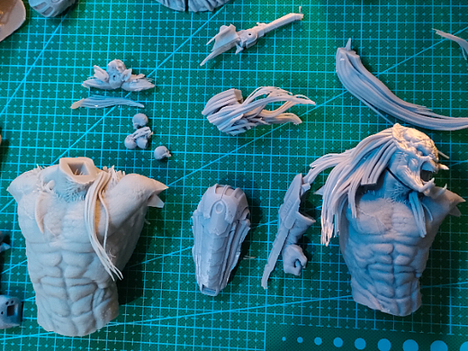 3D打印机 手办gk 继续研究
