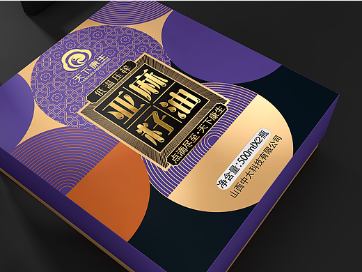 亚麻籽油包装