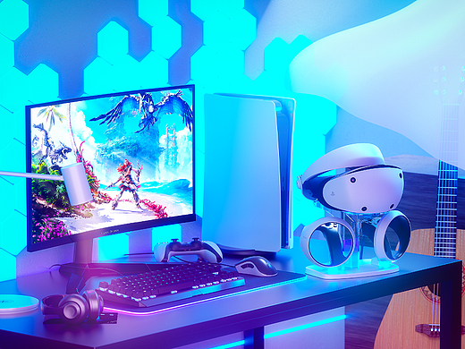 playstation vr2 渲染 ps vr2 psvr2（個(gè)人主頁-ZNjQ3NTAzMzY=） - 產(chǎn)品 - 站酷設(shè)計(jì)師bandithot原創(chuàng)素材 - 站酷ZCOOL