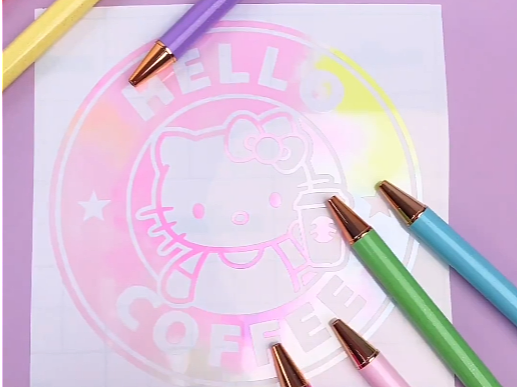 刻字帖hello kitty 视频