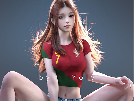 Yoly 莜莉 #107 足球宝贝 葡萄牙 上官婉儿同人
