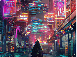 Futuristic City.