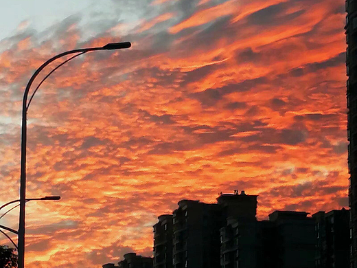 下班后的晚霞（個(gè)人主頁(yè)-ZNjY2MTcyMDg=） - 風(fēng)光攝影 - 站酷設(shè)計(jì)師Joan靖原創(chuàng)素材 - 站酷ZCOOL