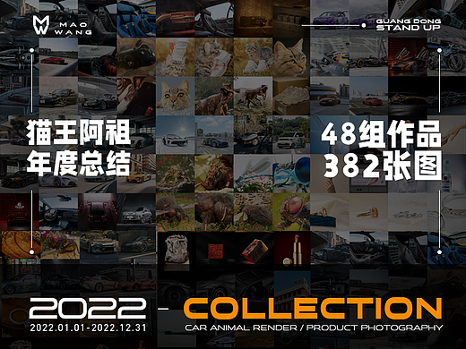 2022年猫王年度总结-共48组作品约400张图给自己的答卷