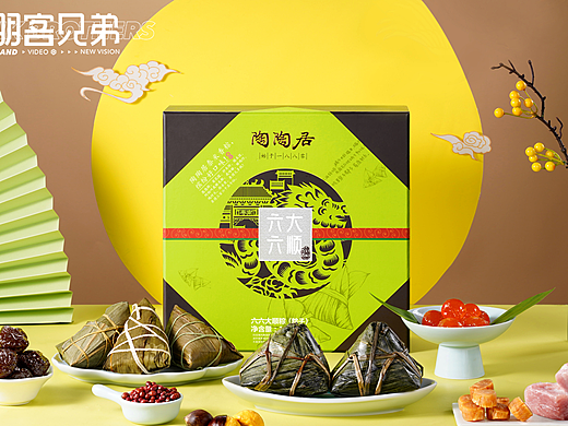 六六大順粽禮盒▕ 陶陶居X 朋客兄弟（個人主頁-ZNjU2OTc3MzI=） - 產(chǎn)品攝影 - 站酷設(shè)計師朋客兄弟產(chǎn)品攝影原創(chuàng)素材 - 站酷ZCOOL