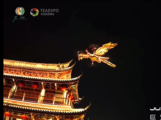 潮汕中国国际功夫茶会 · 无人机灯光秀
